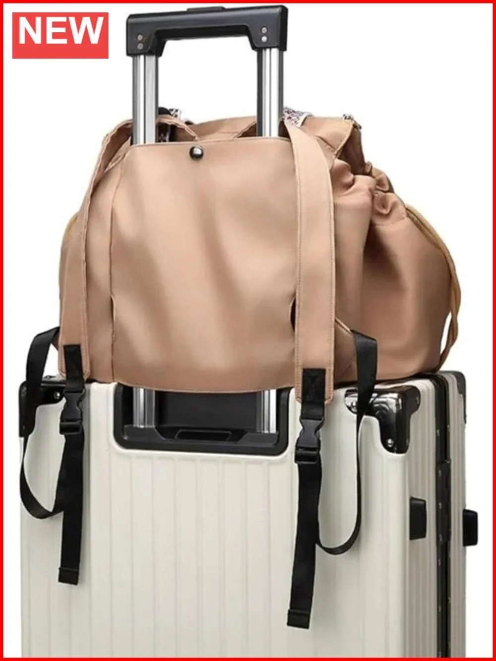 Large Capacity Convertible Tote Diaper Bag Backpack 15 Compartments